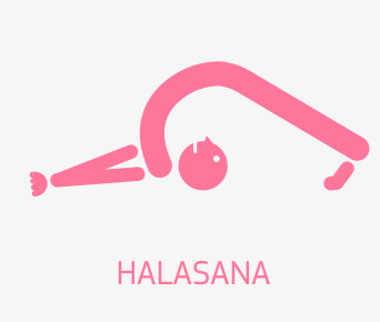 Halasana. Planificador de clases | Yowe Yoga